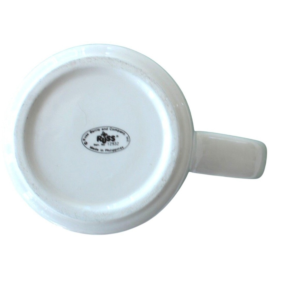 Fathers Day Dads Fishing Hole Gift Mug with Fish figure and Fishing Rod - Picture 6 of 6